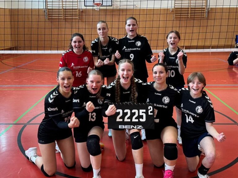 U18w: Mädels erstmals bei Sachsenmeisterschaft dabei