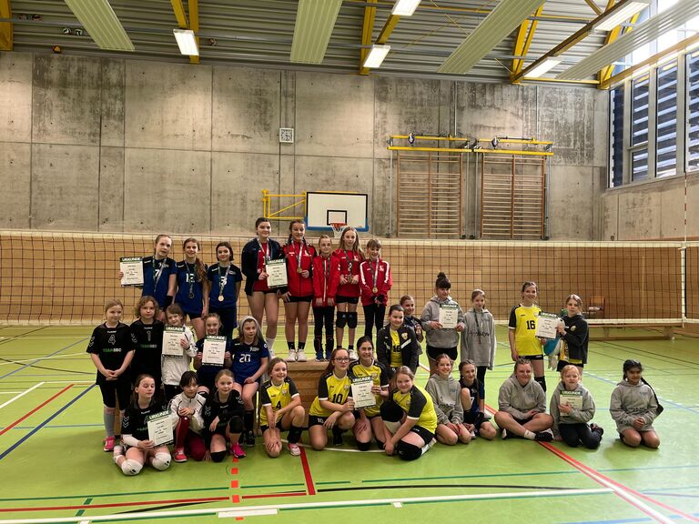Finaltag der U12 weiblich in Chemnitz