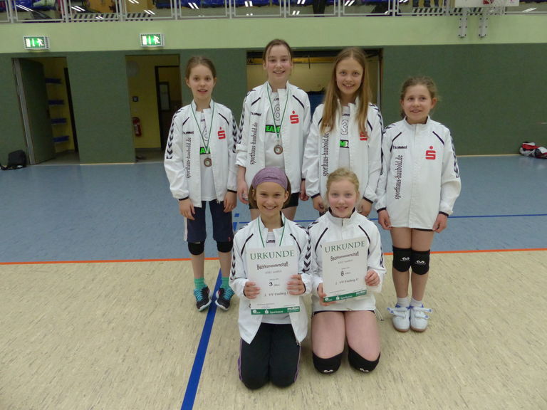 U12w gewinnt Bronze bei Bezirksmeisterschaften