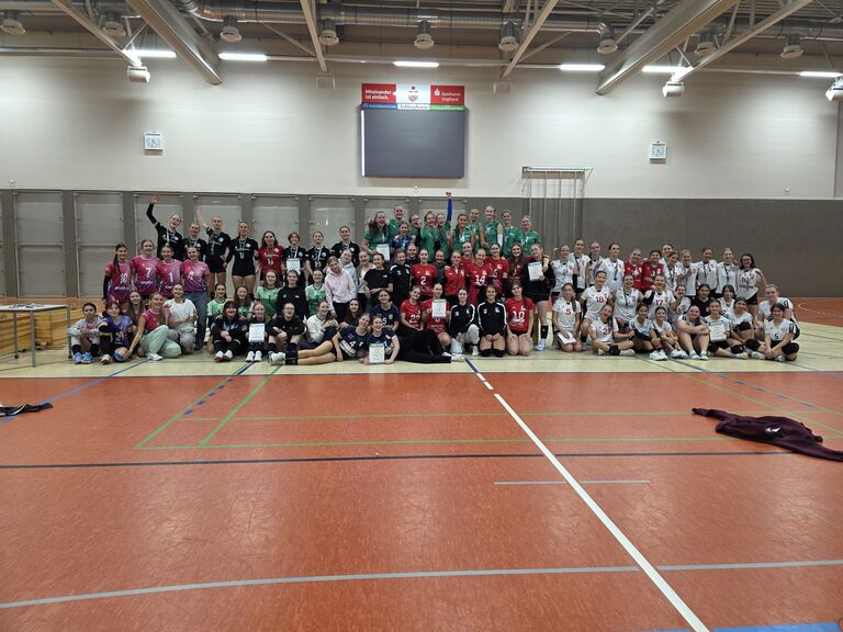 U18w wird Vize-Bezirksmeister