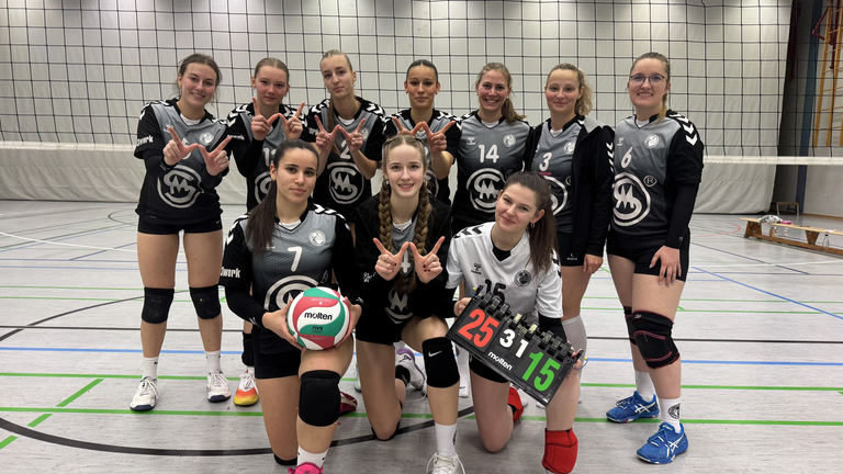 Damen I: Sieg und Niederlage zum Jahresstart